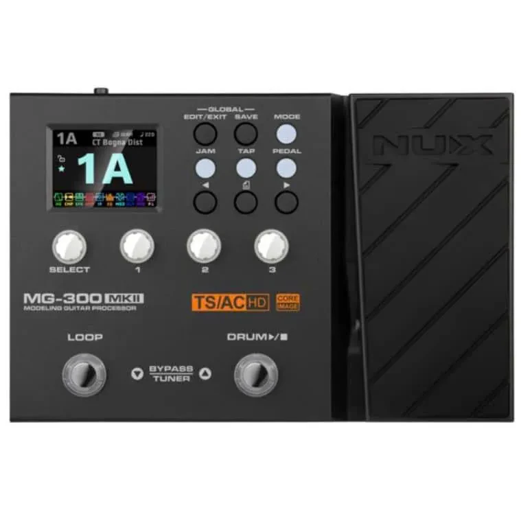 Phơ Bàn Đa Năng NUX MG-30 Mô Phỏng Amp Modeler TSAC-HD Màn Hình Màu