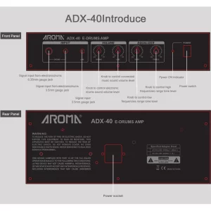 amplifier aroma adx 40 3