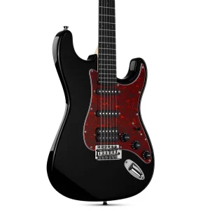 dan guitar dien donner dst 200 hss purpleheart fingerboard 3