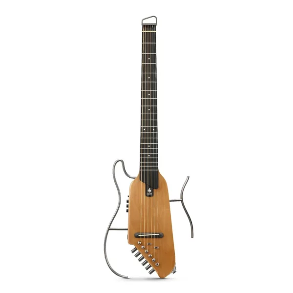 dan guitar silent acoustic donner hush i maple