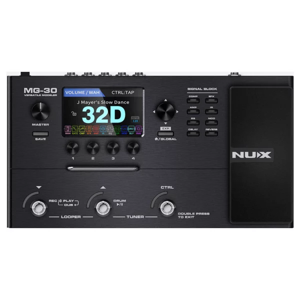 pedal guitar nux mg 30