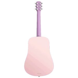 dan guitar acoustic blue lava touch size 36 coral lavender 3