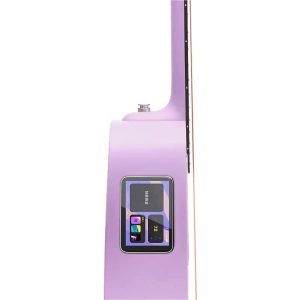 dan guitar acoustic blue lava touch size 36 coral lavender 5