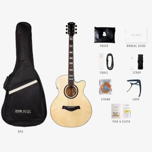 Đàn Guitar Acoustic Enya EF-18 EQ - Size 41" 3 dan guitar acoustic enya ef 18 eq size 41 2