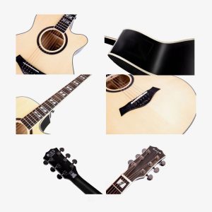 Đàn Guitar Acoustic Enya EF-18 EQ - Size 41" 4 dan guitar acoustic enya ef 18 eq size 41 3