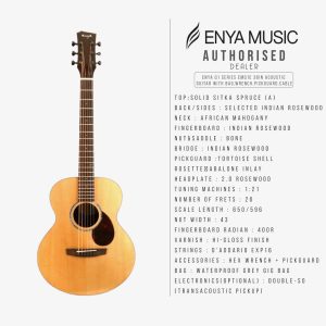 dan guitar acoustic enya em q1 eq acousticplus size 36 3