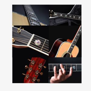 dan guitar acoustic enya t 10om w case 4