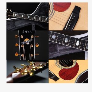 dan guitar acoustic enya t 10om w case 5