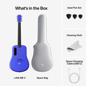 Đàn Guitar Acoustic LAVA ME 3 Size 38", Blue 11 dan guitar acoustic lava me 3 size 38 blue 9