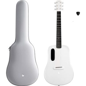 dan guitar acoustic lava me 3 size 38 white 5