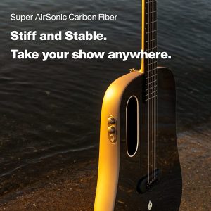 dan guitar acoustic lava me pro size 41 w effect black gold 3