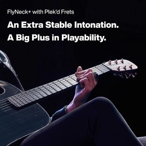 dan guitar acoustic lava me pro size 41 w effect black gold 8