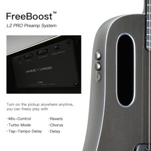 dan guitar acoustic lava me pro size 41 w effect space gray 5