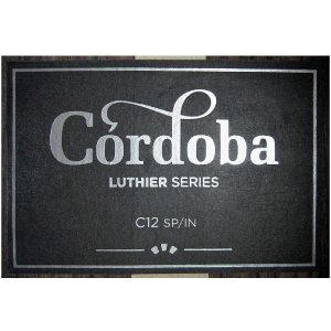 dan guitar classic cordoba c12 sp in w case 13