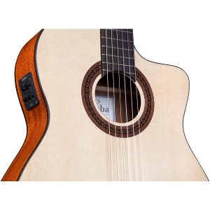 dan guitar classic cordoba c5 ce sp w deluxe gigbag 7