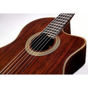 dan guitar classic cordoba fusion 12 rose ii w bag 8