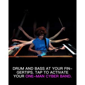 Đàn Guitar Enya Cyber-G Stringless 12 dan guitar enya cyber g stringless 19