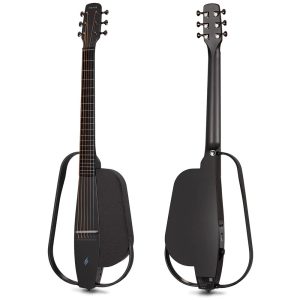 dan guitar silent acoustic enya nexg basic black 4