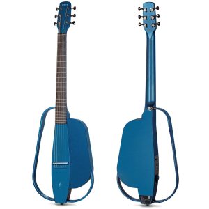 dan guitar silent acoustic enya nexg basic blue 4