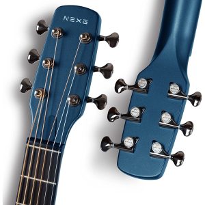 dan guitar silent acoustic enya nexg basic blue 8