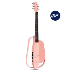 dan guitar silent acoustic enya nexg basic pink 3