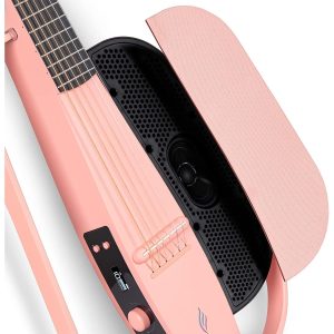 dan guitar silent acoustic enya nexg basic pink 5
