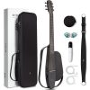 dan guitar silent acoustic enya nexg deluxe black 1
