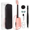 dan guitar silent acoustic enya nexg deluxe pink 1