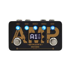 pedal guitar hotone binary amp simulat 4