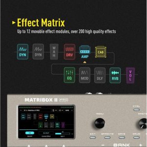 pedal guitar sonicake matribox ii pro qme 200 7